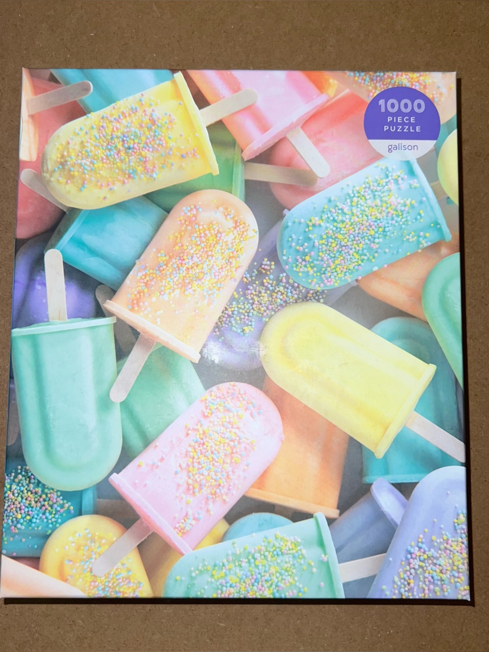 Galison Popsicles Icy Treats 1000 Piece Puzzle